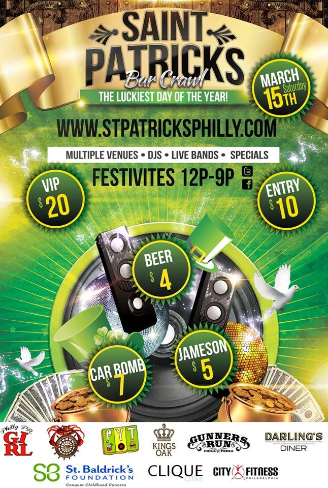 St Pattys Piazza Philly PR Girl