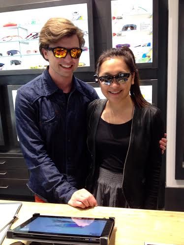 Philly PR Girl Editor Victoria Lam with Fashion Blogger Ian Michael Crumm