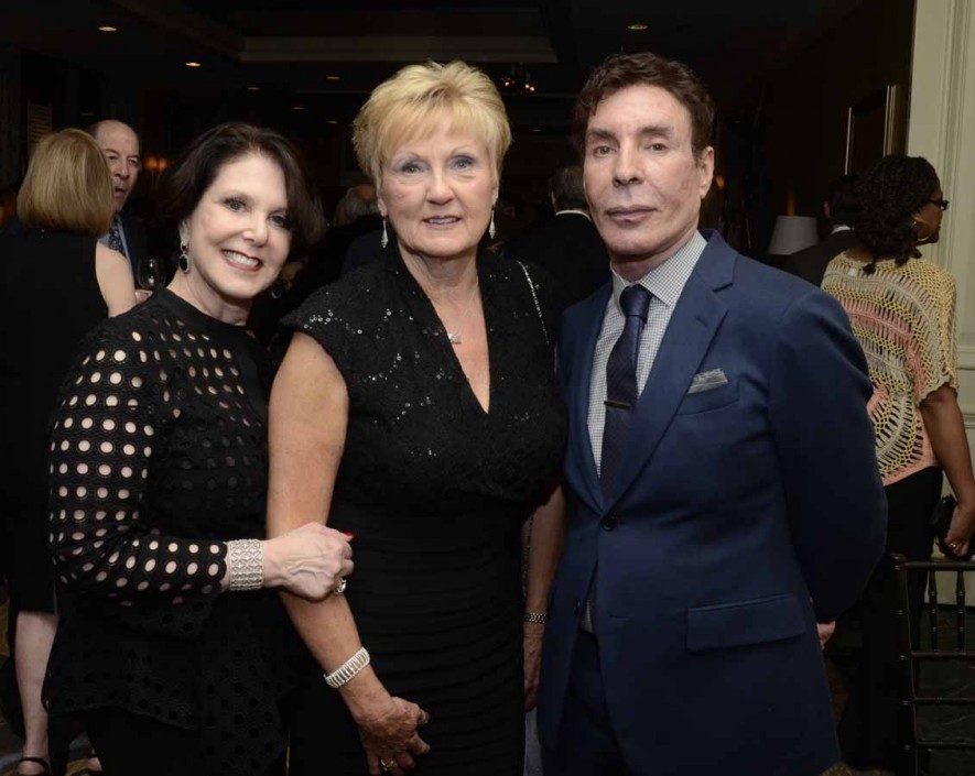 Renee Freeman, Diane Bailie (the mother of Don's organ donor) and Don Freeman. Image by HughE Dillon for Philly Mag