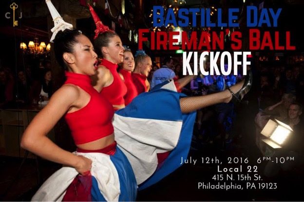 Bastille Day Fireman’s Ball, Hosted by Chloe Johnston Experiences