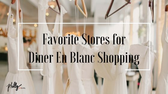 Favorite Stores for Diner en Blanc Shopping