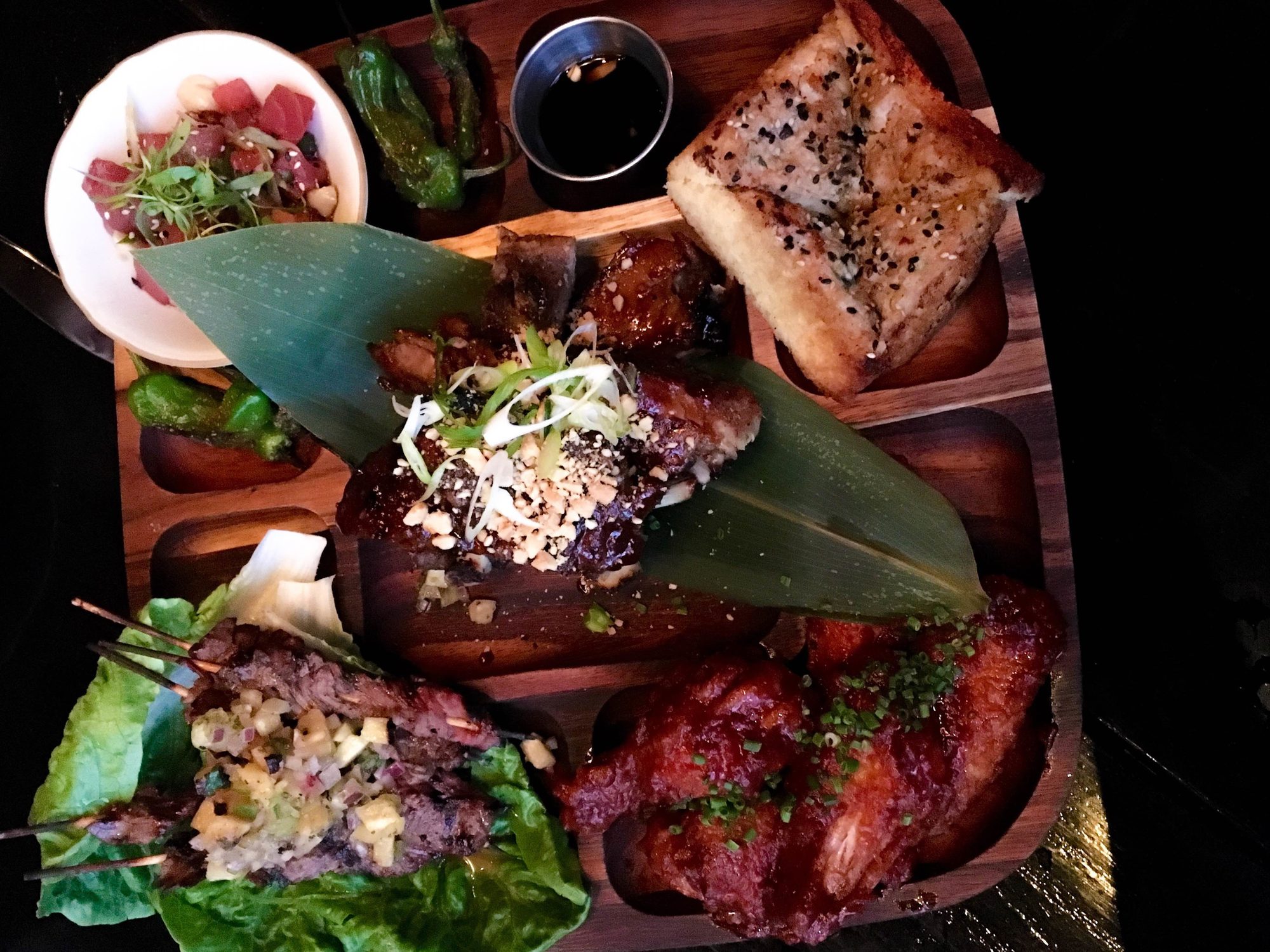 Bud & Marilyn's pu pu platter