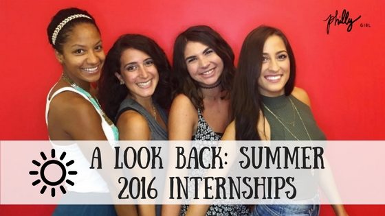 A Look Back: Summer 2016 Internships