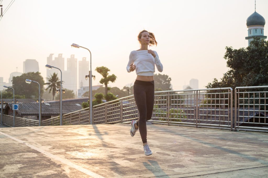 running