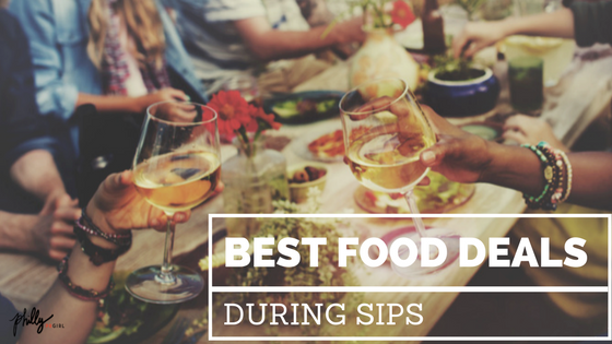 Best Food Deals During Sips
