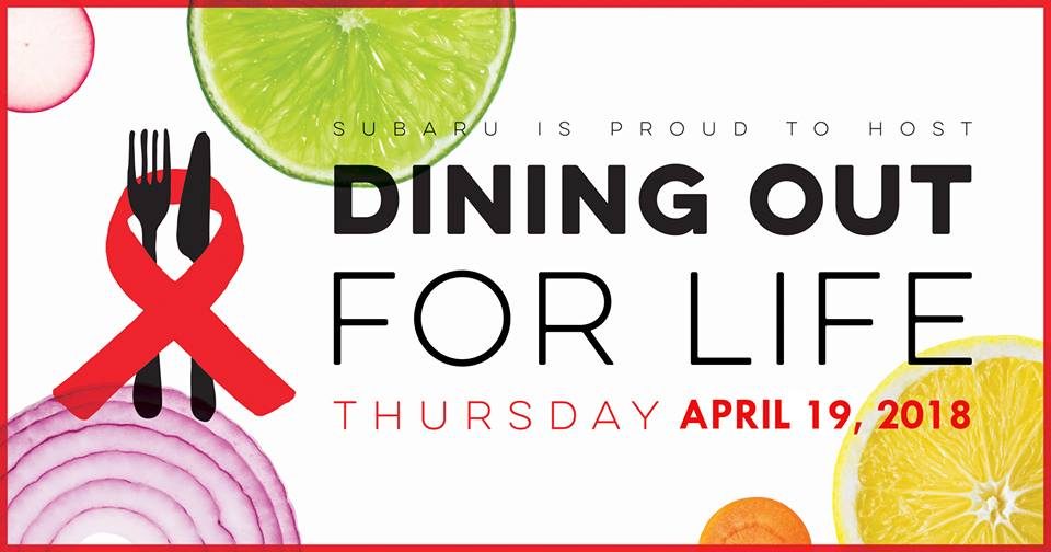5 Ways to Give & Get at Dining Out For Life 2018