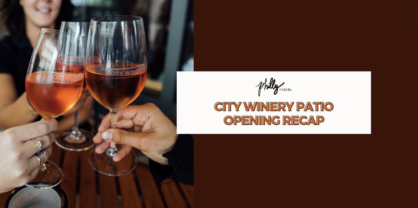 City Winery Patio Opening Recap