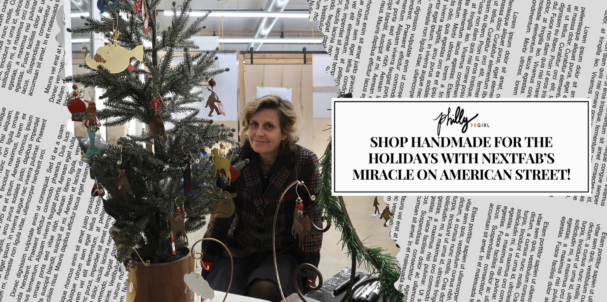 Shop Handmade for the Holidays with NextFab’s Miracle on American Street!